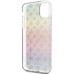 Hurtownia GSM - Etui Guess GUHCN65PEOML Apple iPhone 11 Pro Max mehrfarbig Hartschale Iridescent 4G Pfingstrose - GUE289 - {ean13} - Hurt