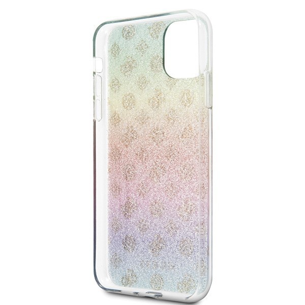 Kryt Guess GUHCN65PEOML iPhone 11 Pro Max multicolor hard case Iridescent 4G Peony