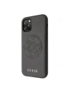 Wholesale Guess GUHCN65RSSASBK iPhone 11 Pro Max black hard case Saffiano 4G Circle Logo - GUE290BLK - {ean13} - Hurt