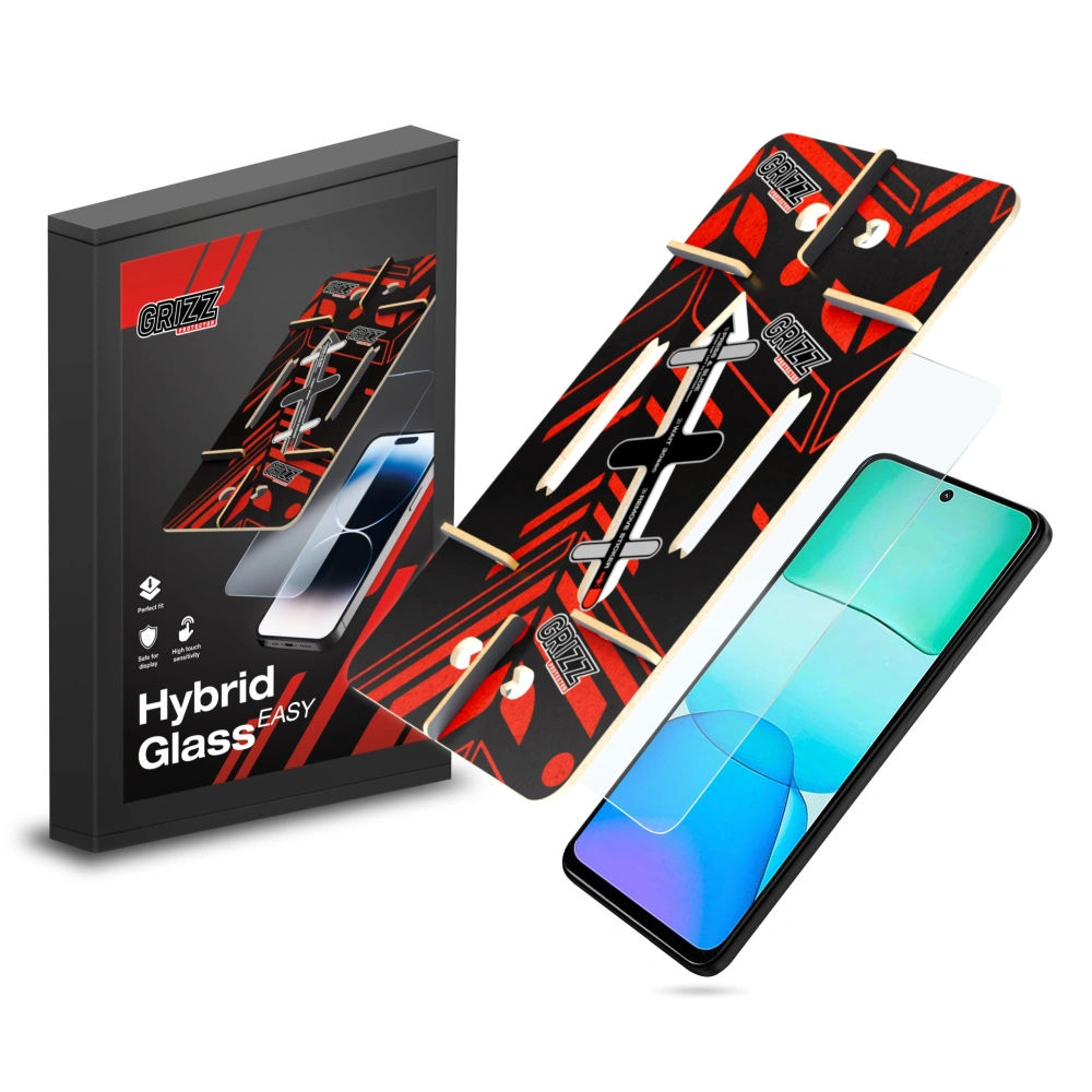 Hurtownia GSM - GrizzGlass HybridGlass Easy pentru Xiaomi Redmi 13 - GRZ10297 - {ean13} - Hurt