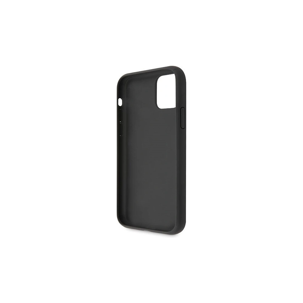 Hurtownia GSM - Etui Guess GUHCN65RSSASBK Apple iPhone 11 Pro Max czarny/black hard case Saffiano 4G Circle Logo - GUE290BLK - {ean13} - Hurt