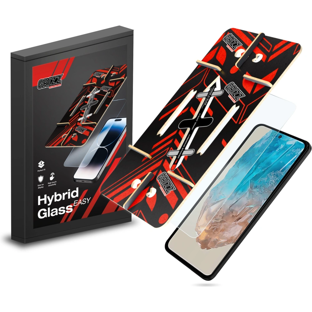 Hurtownia GSM - GrizzGlass HybridGlass Easy pentru Samsung Galaxy M35 - GRZ10304 - {ean13} - Hurt