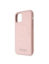 Hurtownia GSM - Etui Guess GUHCN65RSSASRG Apple iPhone 11 Pro Max różowy/pink hard case Saffiano 4G Circle Logo - GUE292PNK - {ean13} - Hurt