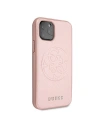 Hurtownia GSM - Etui Guess GUHCN65RSSASRG Apple iPhone 11 Pro Max różowy/pink hard case Saffiano 4G Circle Logo - GUE292PNK - {ean13} - Hurt
