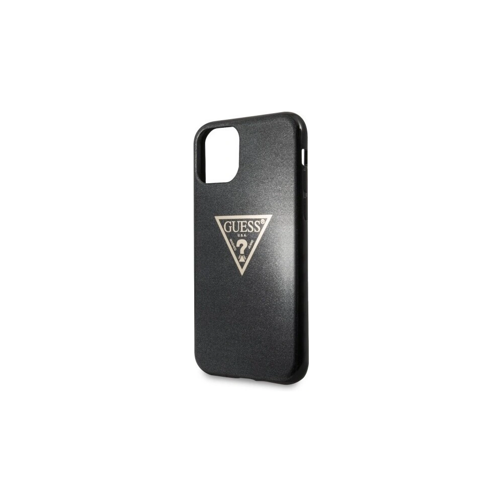 Hurtownia GSM - Etui Guess GUHCN65SGTLBK Apple iPhone 11 Pro Max czarny/black hard case Glitter Triangle - GUE293BLK - {ean13} - Hurt