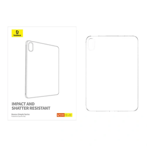 Etui Baseus Simple Apple iPad mini 8.3" 2021 (6. generacji) / iPad mini 8.3" 2024 (7. generacji) przeźroczyste