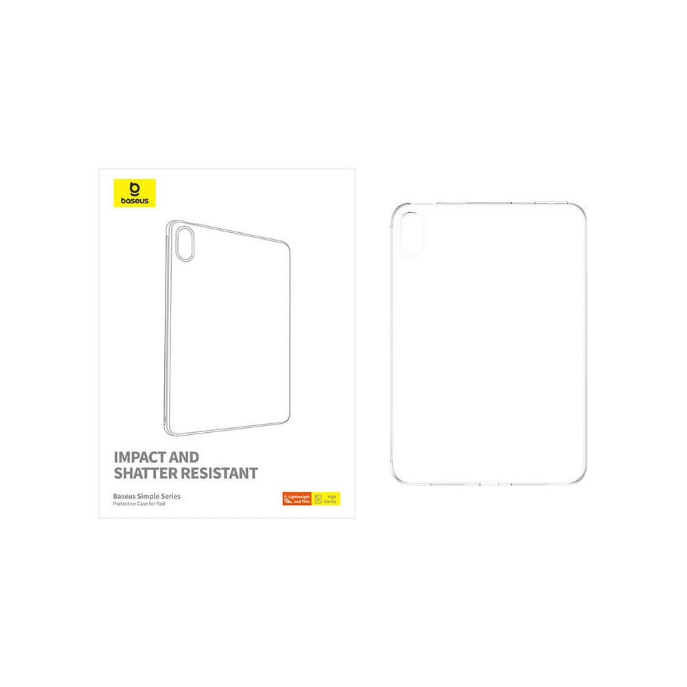 Hurtownia GSM - Etui Baseus Simple Apple iPad mini 8.3" 2021 (6. generációs) / iPad mini 8.3" 2024 7gen átlátszó - BSU4902 - {ean13} - Hurt