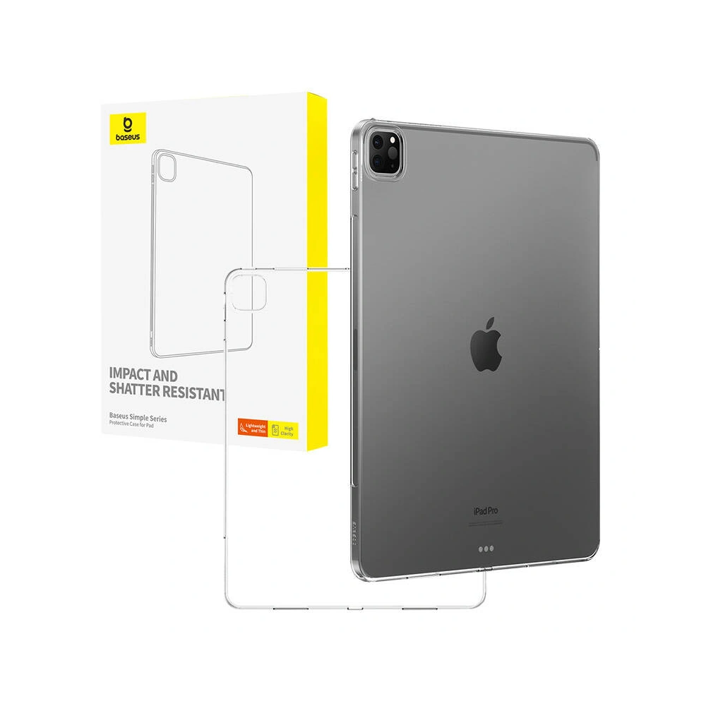 Hurtownia GSM - Etui Baseus Simple Apple iPad Air 10.9 2020/2022 (4. a 5. generace) / iPad Air 11 2024 (6. generace) průhledné - BSU4903 - {ean13} - Hurt