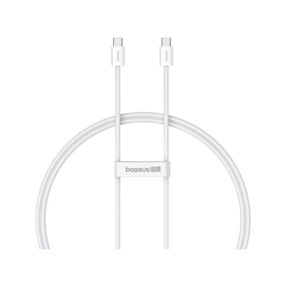 Wholesale USB-C / USB-C cable Baseus Superior 2 100W 1m white - BSU4906 - {ean13} - Hurt