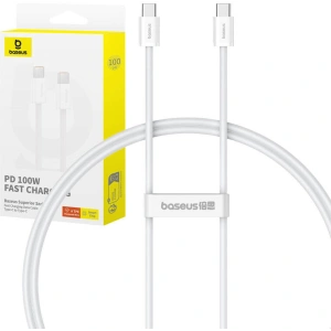 Hurtownia GSM - USB-C / USB-C Kabel Baseus Superior 2 100W 1m weiß - BSU4906 - {ean13} - Hurt