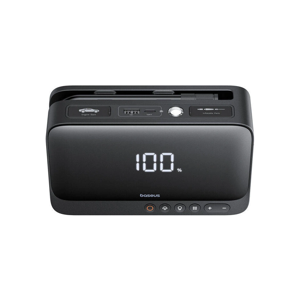Hurtownia GSM - Indító / powerbank Baseus Super Energy Autós Indítókábel 600A fekete - BSU4909 - {ean13} - Hurt