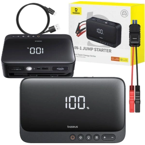 Hurtownia GSM - Starthilfsgerät / Powerbank Baseus Super Energy Car Jump Starter 600A schwarz - BSU4909 - {ean13} - Hurt