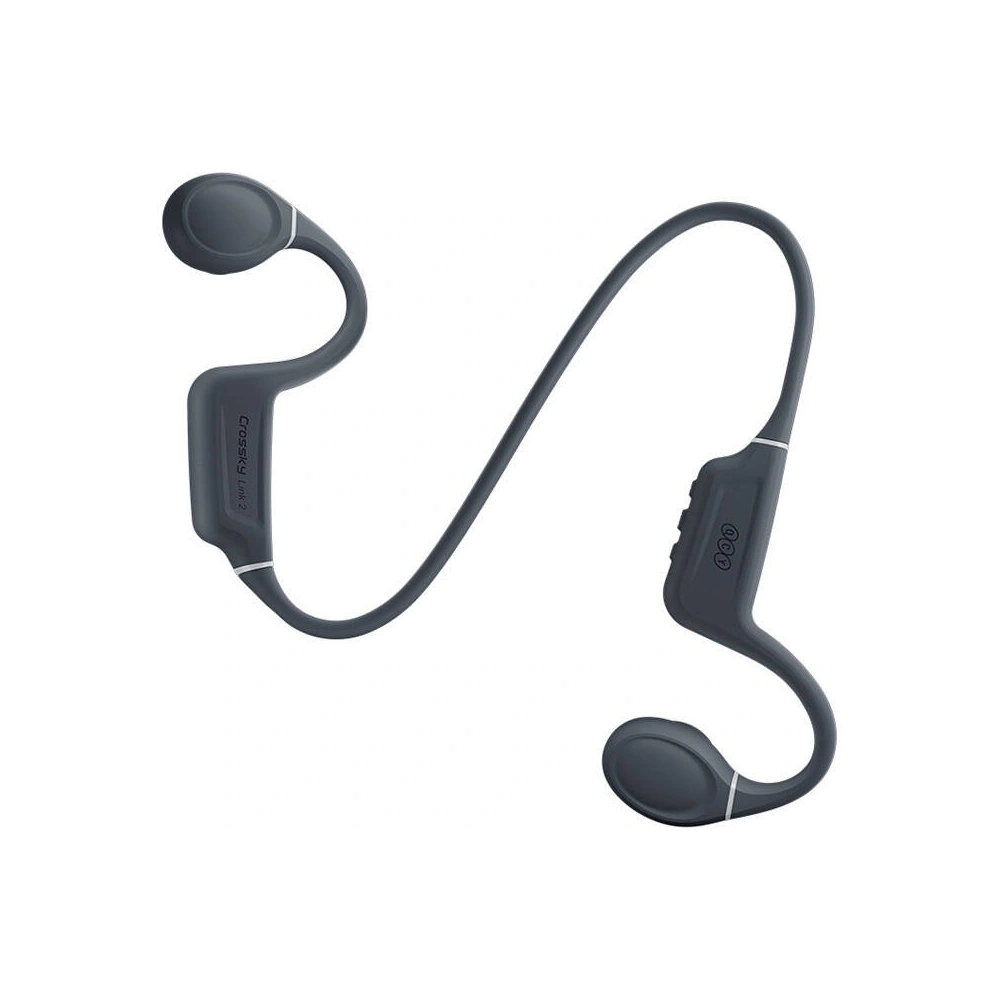Wholesale QCY T25 open ear wireless headphones IPX5 Bluetooth 5.3 grey - QCY70 - {ean13} - Hurt