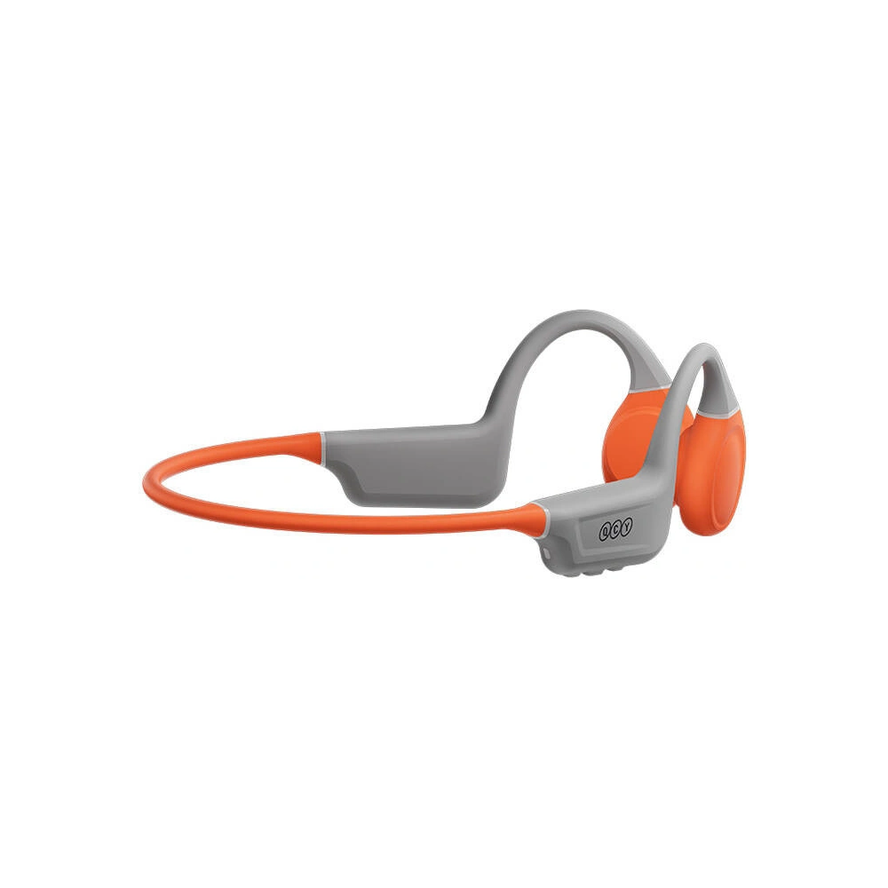 Wholesale QCY T25 open ear wireless headphones IPX5 Bluetooth 5.3 grey-orange - QCY71 - {ean13} - Hurt