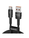 Hurtownia GSM - Kabel Toocki TXCT-HY01 USB-A / USB-C 1m FC 100W schwarz - TCK134 - {ean13} - Hurt