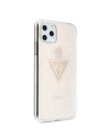 Hurtownia GSM - Etui Guess GUHCN65SGTLPI Apple iPhone 11 Pro Max różowy/pink hard case Glitter Triangle - GUE295PNK - {ean13} - Hurt