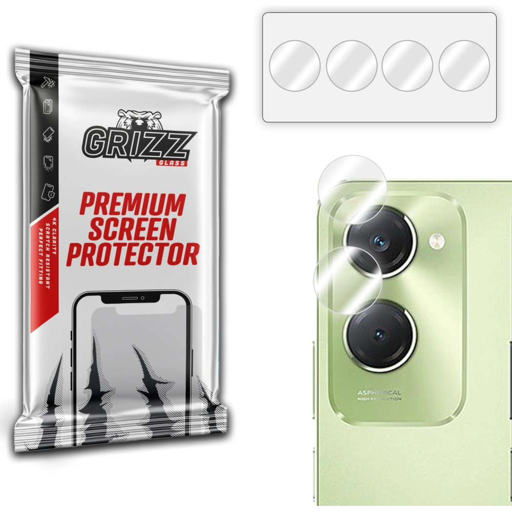 Hurtownia GSM - Sklo na aparát GrizzGlass HybridGlass Camera pro Vivo T3 Lite - GRZ10336 - {ean13} - Hurt