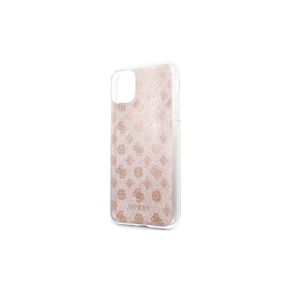 Hurtownia GSM - Etui Guess GUHCN65TPERG Apple iPhone 11 Pro Max różowy/pink hard case 4G Peony Glitter - GUE296PNK - {ean13} - Hurt