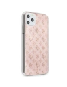 Wholesale Guess GUHCN65TPERG iPhone 11 Pro Max pink hard case 4G Peony Glitter - GUE296PNK - {ean13} - Hurt