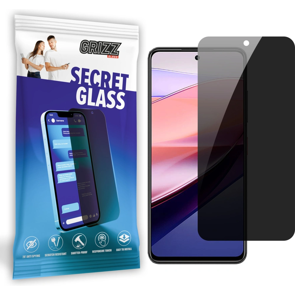 Szkło prywatyzujące GrizzGlass SecretGlass do Nubia Focus