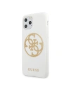 Hurtownia GSM - Etui Guess GUHCN65TPUWHGLG Apple iPhone 11 Pro Max weiß/white hard case Glitter 4G Circle Logo - GUE298WHT - {ean13} - Hurt
