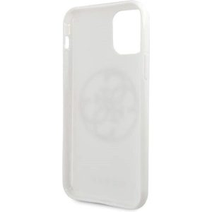 Hurtownia GSM - Etui Guess GUHCN65TPUWHGLG Apple iPhone 11 Pro Max weiß/white hard case Glitter 4G Circle Logo - GUE298WHT - {ean13} - Hurt