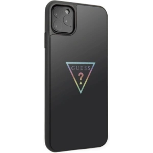 Etui Guess GUHCN65TRMLBK Apple iPhone 11 Pro Max czarny/black hard case Triangle Glitter