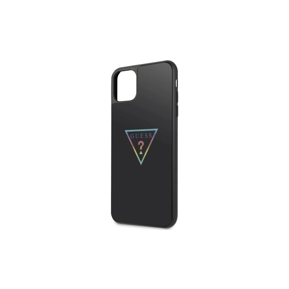 Wholesale Guess GUHCN65TRMLBK iPhone 11 Pro Max black hard case Triangle Glitter - GUE299BLK - {ean13} - Hurt
