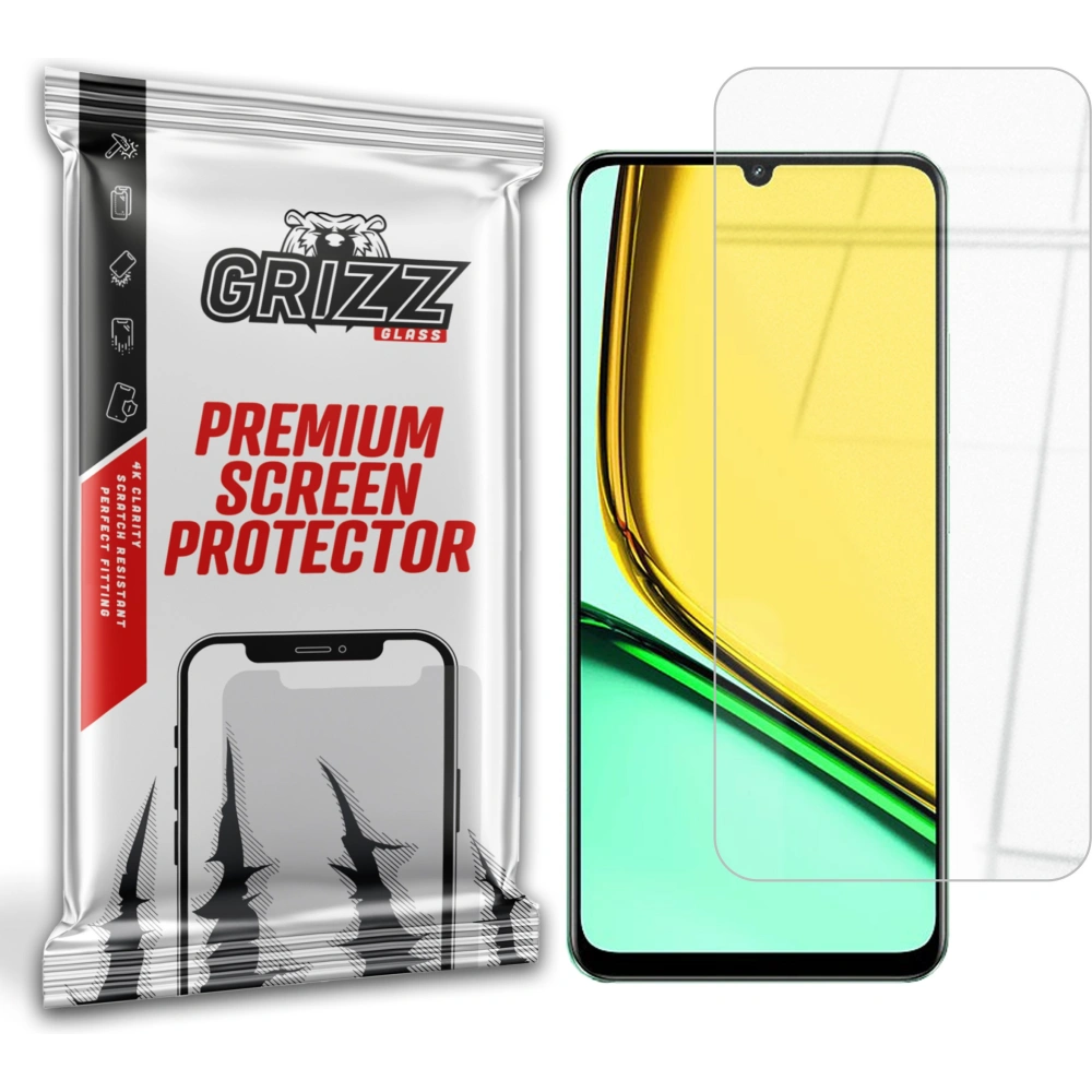 Hurtownia GSM - Hybidní sklo GrizzGlass HybridGlass pro Realme C61 - GRZ10375 - {ean13} - Hurt