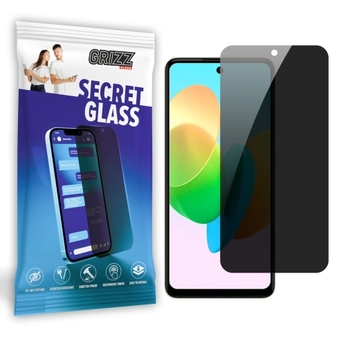 Matowe szkło prywatyzujące GrizzGlass SecretGlass do Tecno Spark 20P