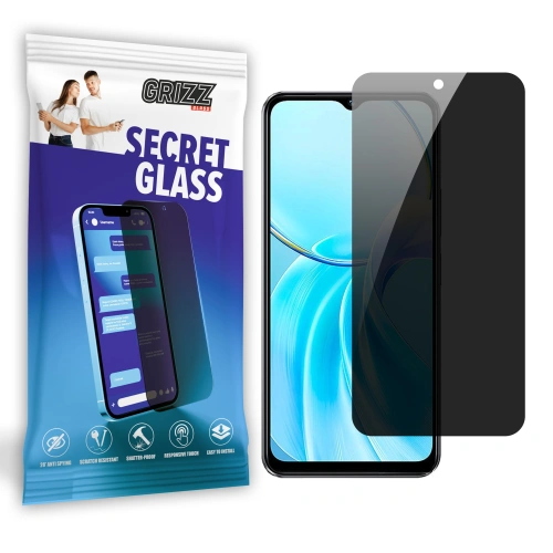Matowe szkło prywatyzujące GrizzGlass SecretGlass do Vivo T3 Lite