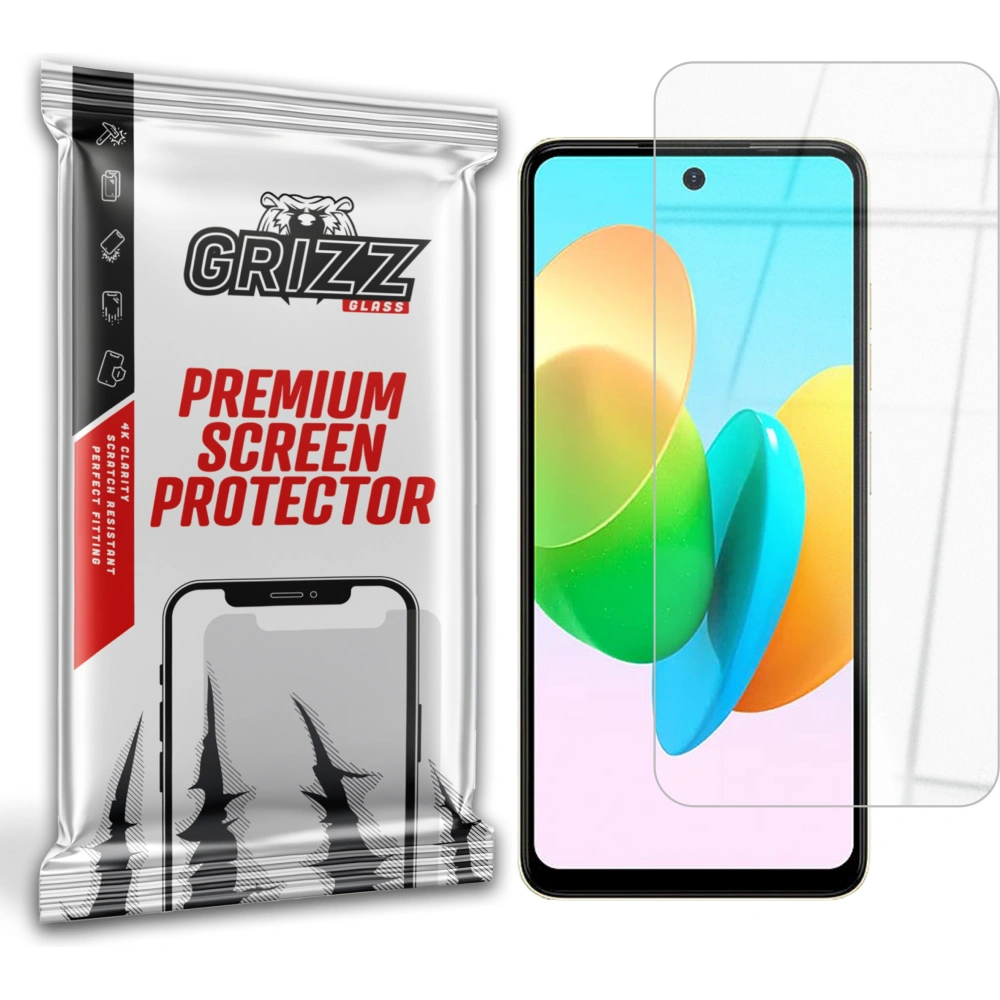 Hurtownia GSM - Szkło hybrydowe GrizzGlass HybridGlass do Tecno Spark 20P - GRZ10391 - {ean13} - Hurt