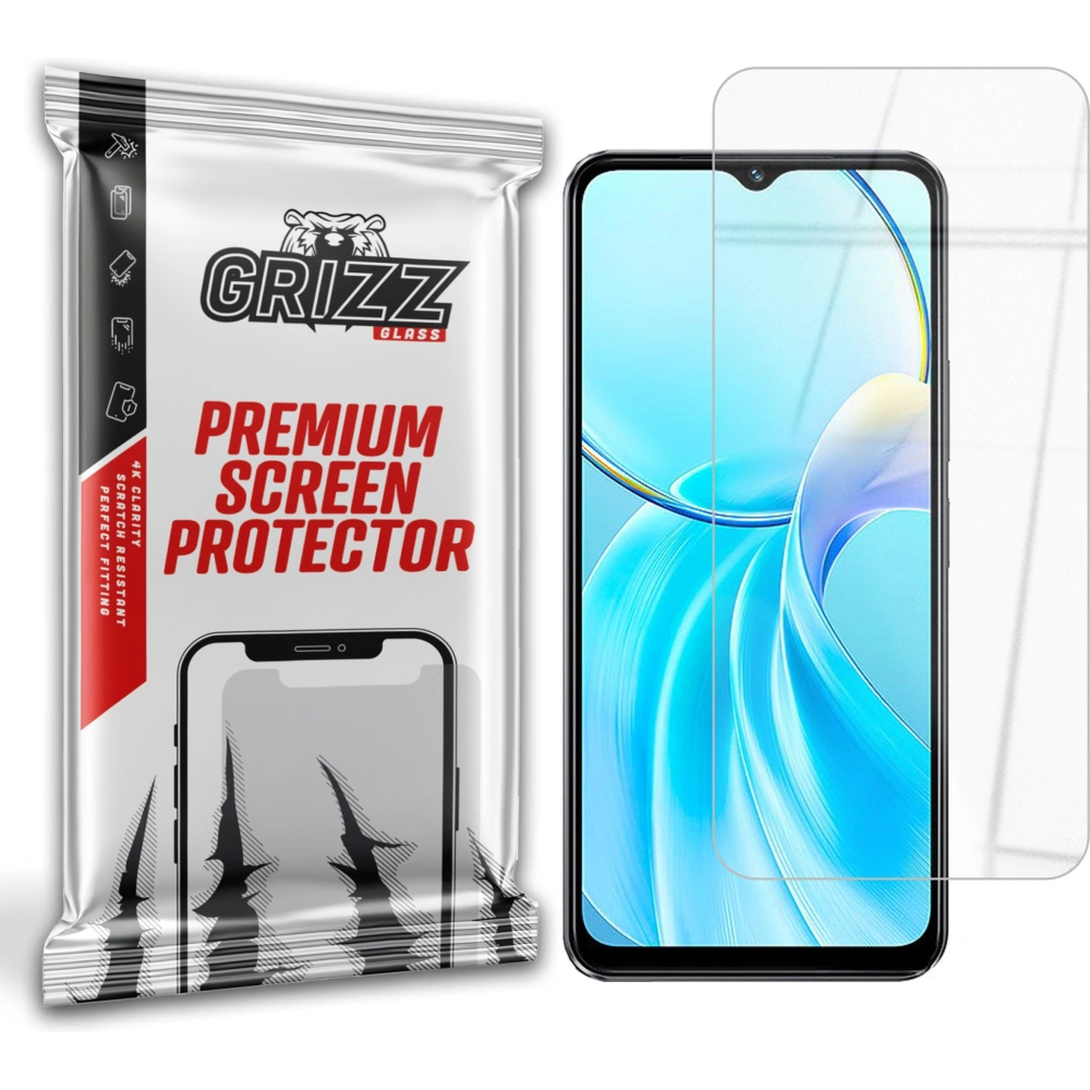 Hurtownia GSM - Hybriertes Glas GrizzGlass HybridGlass für Vivo T3 Lite - GRZ10394 - {ean13} - Hurt