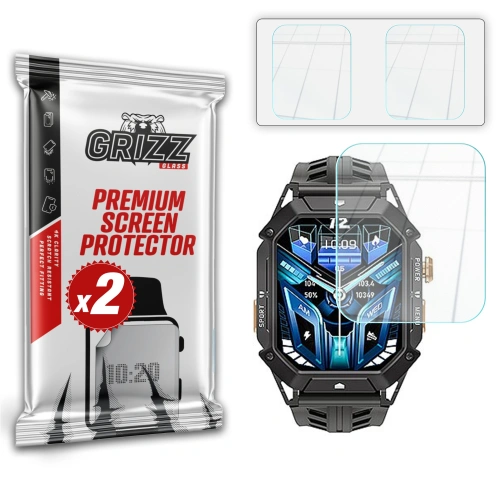 Szkło hybrydowe GrizzGlass HybridGlass do Oukitel BT80