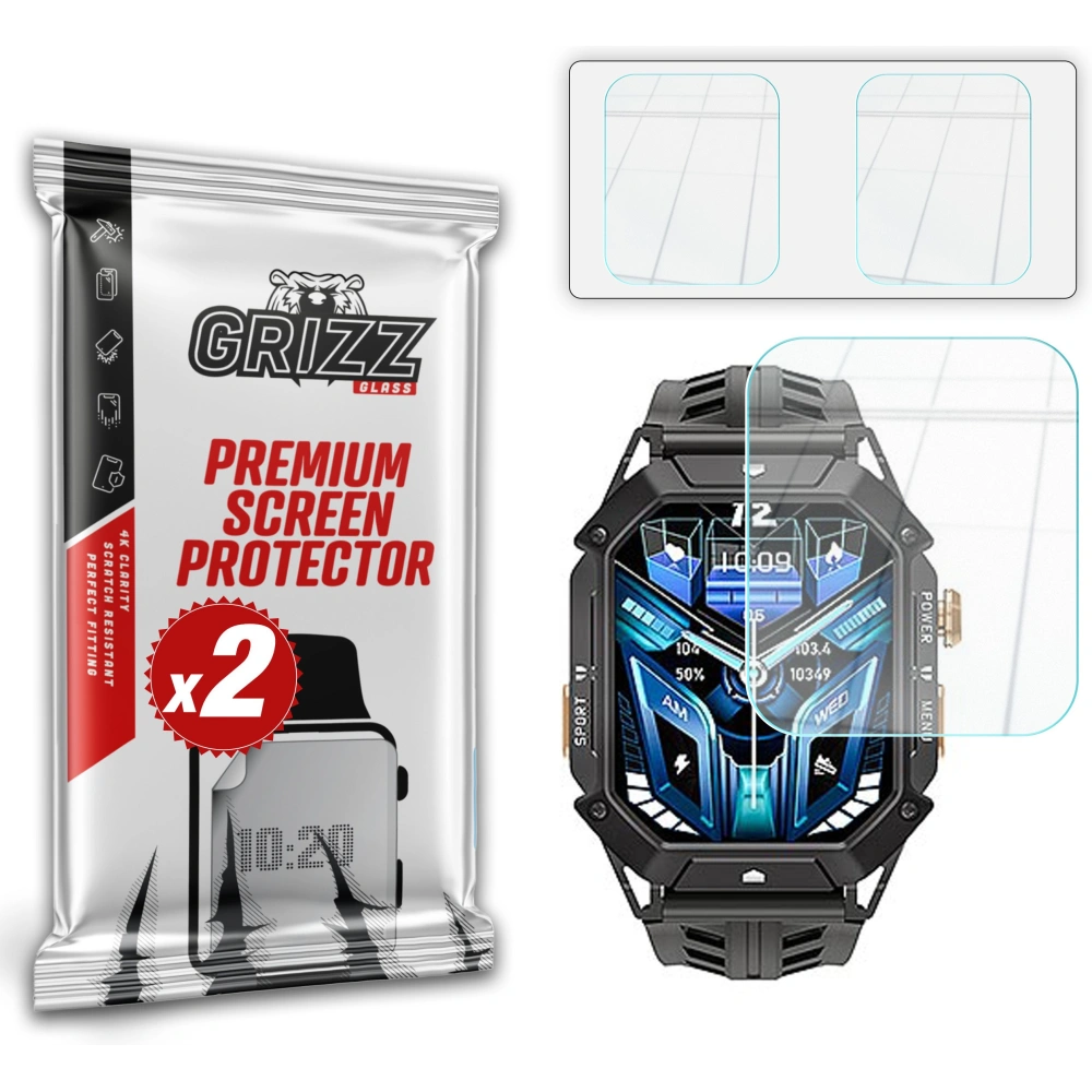 Hurtownia GSM - Hibrid üveg GrizzGlass HybridGlass az Oukitel BT80-hoz - GRZ10409 - {ean13} - Hurt