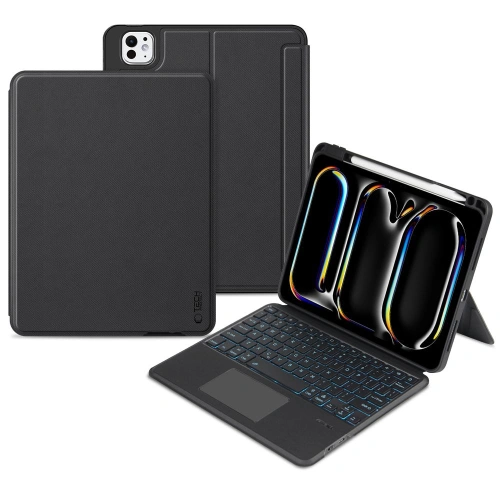 Etui Tech-Protect SmartCase Mag Pen + Keyboard Apple iPad Pro 11" 2024 (5. generacji) Black