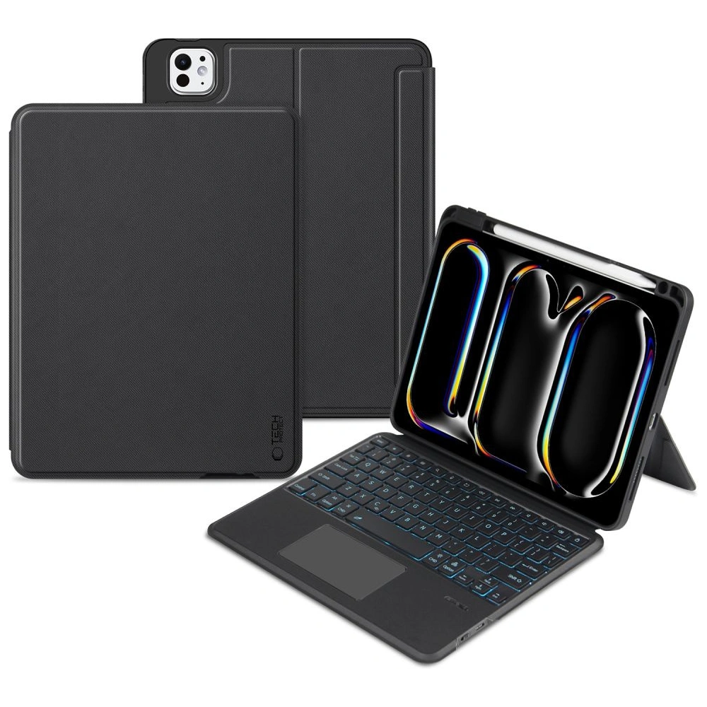 Hurtownia GSM - Etui Tech-Protect SmartCase Mag Pen + Keyboard Apple iPad Pro 11" 2024 (5. generace) Černá - THP2905 - {ean13} - Hurt