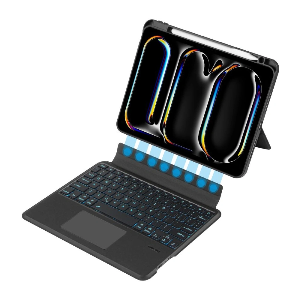 Hurtownia GSM - Etui Tech-Protect SmartCase Mag Pen + Keyboard Apple iPad Pro 11" 2024 (5. generace) Černá - THP2905 - {ean13} - Hurt