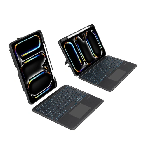 Etui Tech-Protect SmartCase Mag Pen + Keyboard Apple iPad Pro 11" 2024 (5. generacji) Black