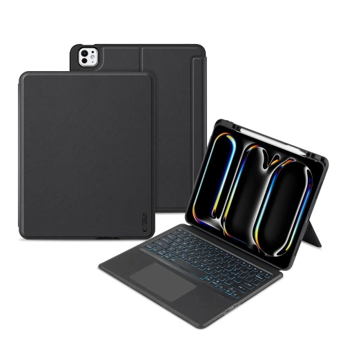 Etui Tech-Protect SmartCase Mag Pen + Keyboard Apple iPad Pro 13" 2024 (7. generacji) / 2025 (8. generacji) Black