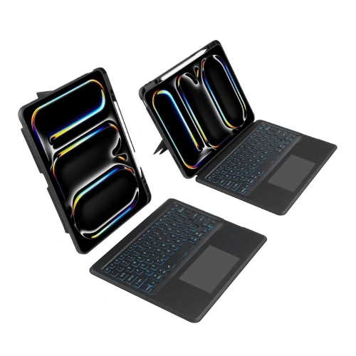 Etui Tech-Protect SmartCase Mag Pen + Keyboard Apple iPad Pro 13" 2024 (7. generacji) / 2025 (8. generacji) Black