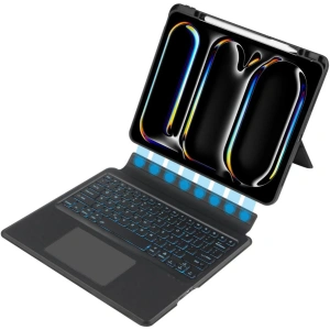 Hurtownia GSM - Etui Tech-Protect SmartCase Mag Pen + Keyboard Apple iPad Pro 13" 2024 (7. generație) Negru - THP2906 - {ean13} - Hurt