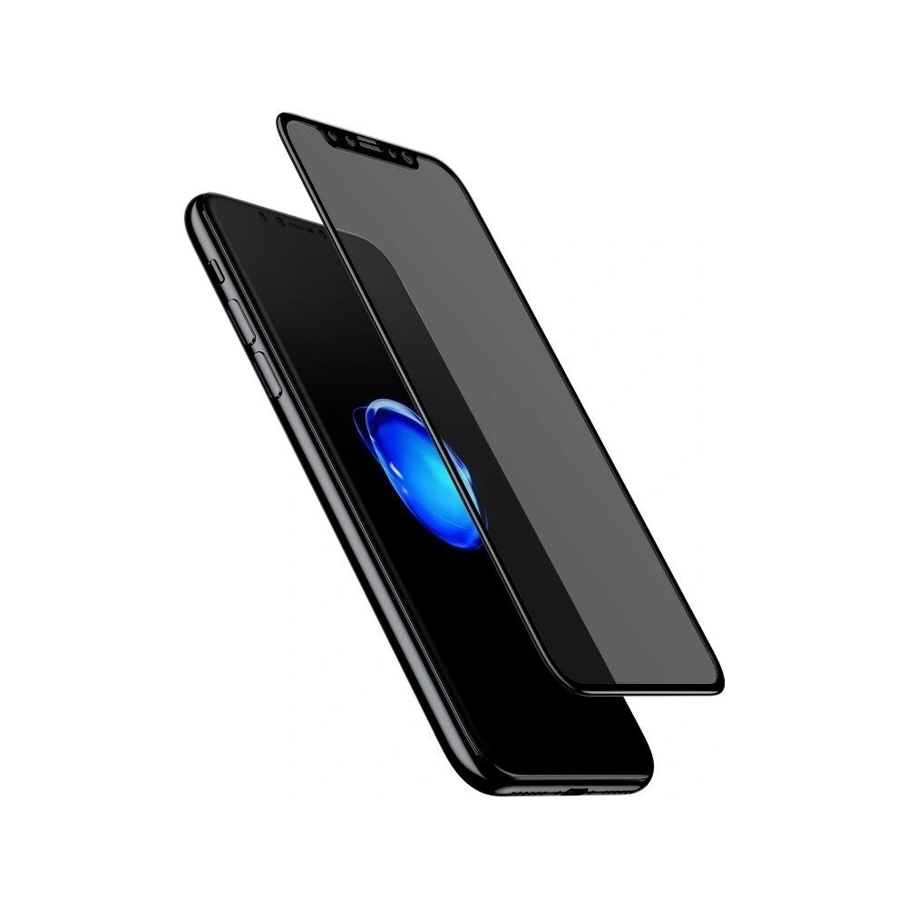 Hurtownia GSM - Szkło hartowane 3D prywatyzujące Baseus 0.23mm na cały ekran iPhone X/Xs (czarne) - BSU713BLK - {ean13} - Hurt