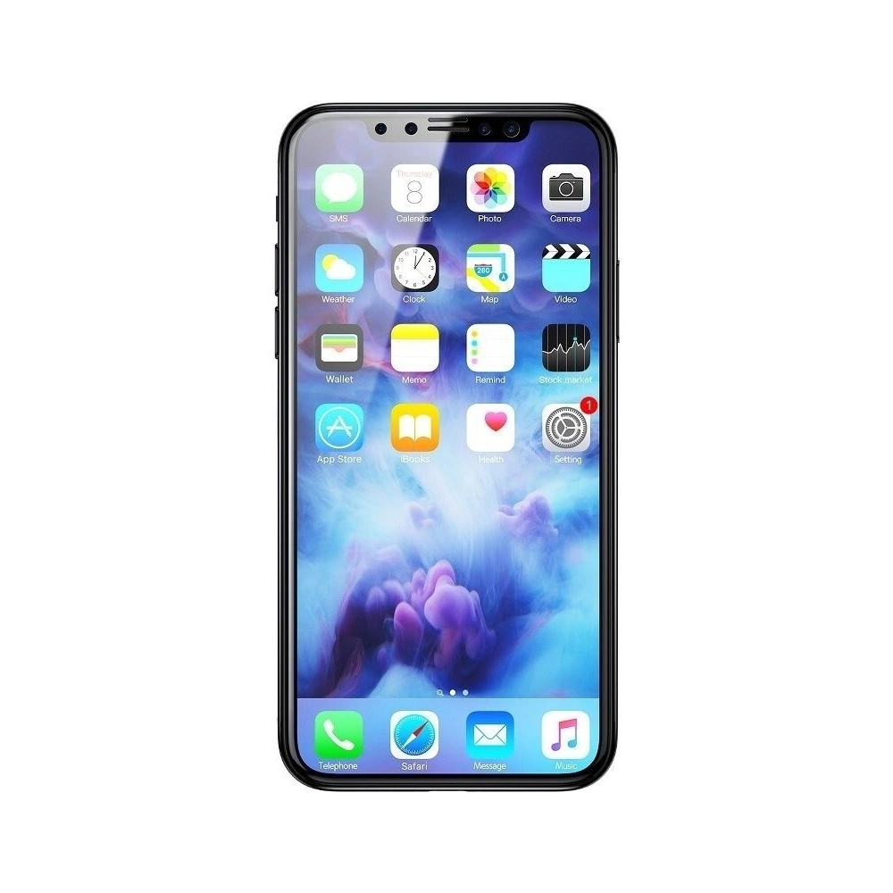 Hurtownia GSM - Szkło hartowane 3D prywatyzujące Baseus 0.23mm na cały ekran iPhone X/Xs (czarne) - BSU713BLK - {ean13} - Hurt