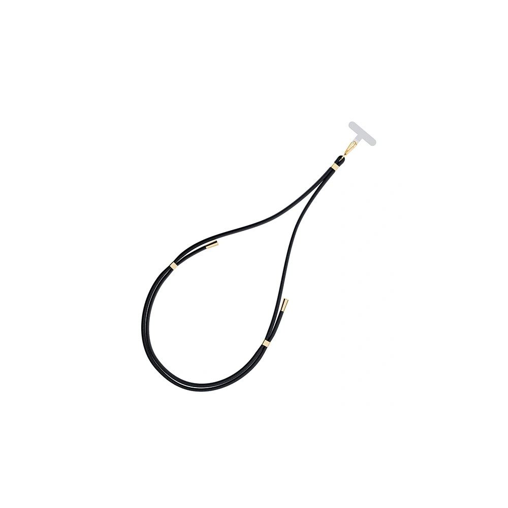 Hurtownia GSM - Smyč na telefon 3MK EasyClip Black gold - 3MK6163 - {ean13} - Hurt