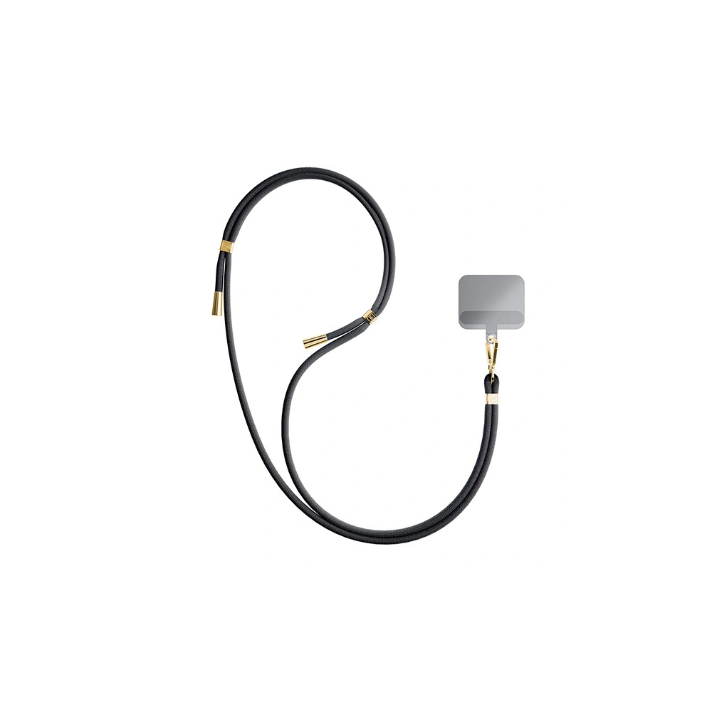 Hurtownia GSM - Smyč na telefon 3MK EasyClip Black gold - 3MK6163 - {ean13} - Hurt