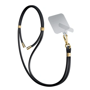 Smyč na telefon 3MK EasyClip Black gold