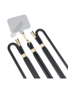 Hurtownia GSM - Smyč na telefon 3MK EasyClip Black gold - 3MK6163 - {ean13} - Hurt