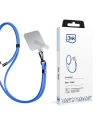 Telefon zsinór 3MK EasyClip Kék fekete
