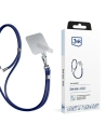 Smycz do telefonu 3MK EasyClip Dark Blue silver